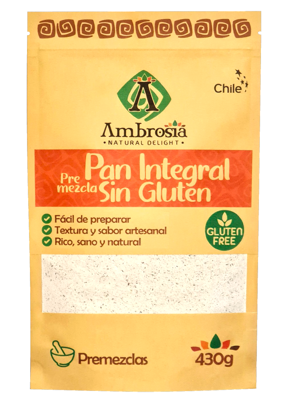 Premezcla Pan Integral Sin Gluten