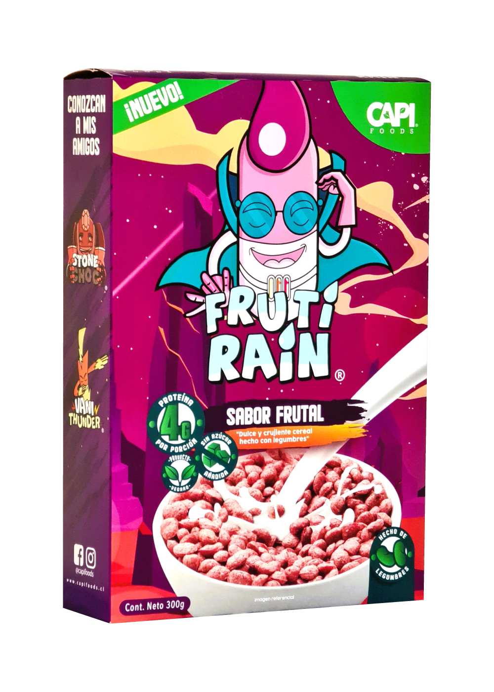 Cereal de Legumbres Fruti Rain Capi Foods 300g