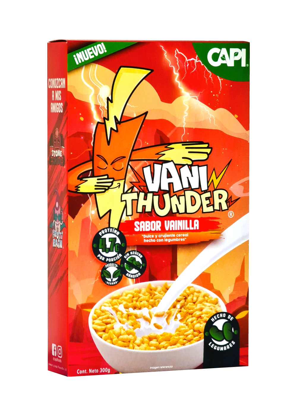 Cereal de Legumbres Vani Thunder Capi Foods 300g
